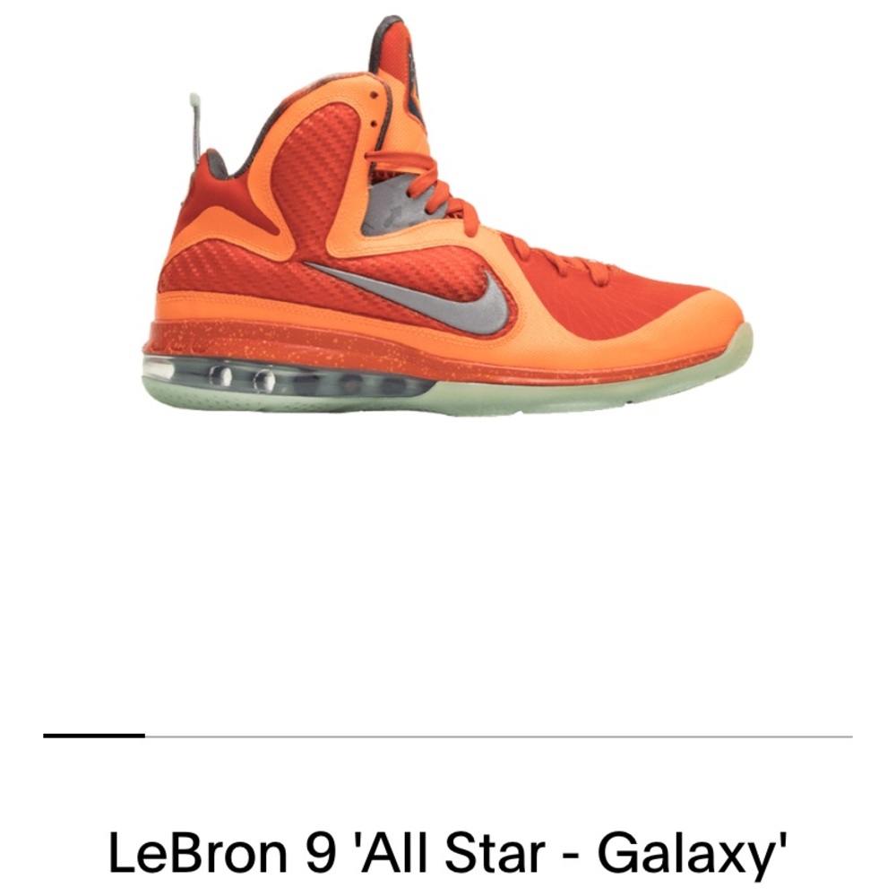 Lebron 9 Galaxy 🌌 All Star size 12